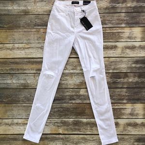 Fashion Nova White Jeans